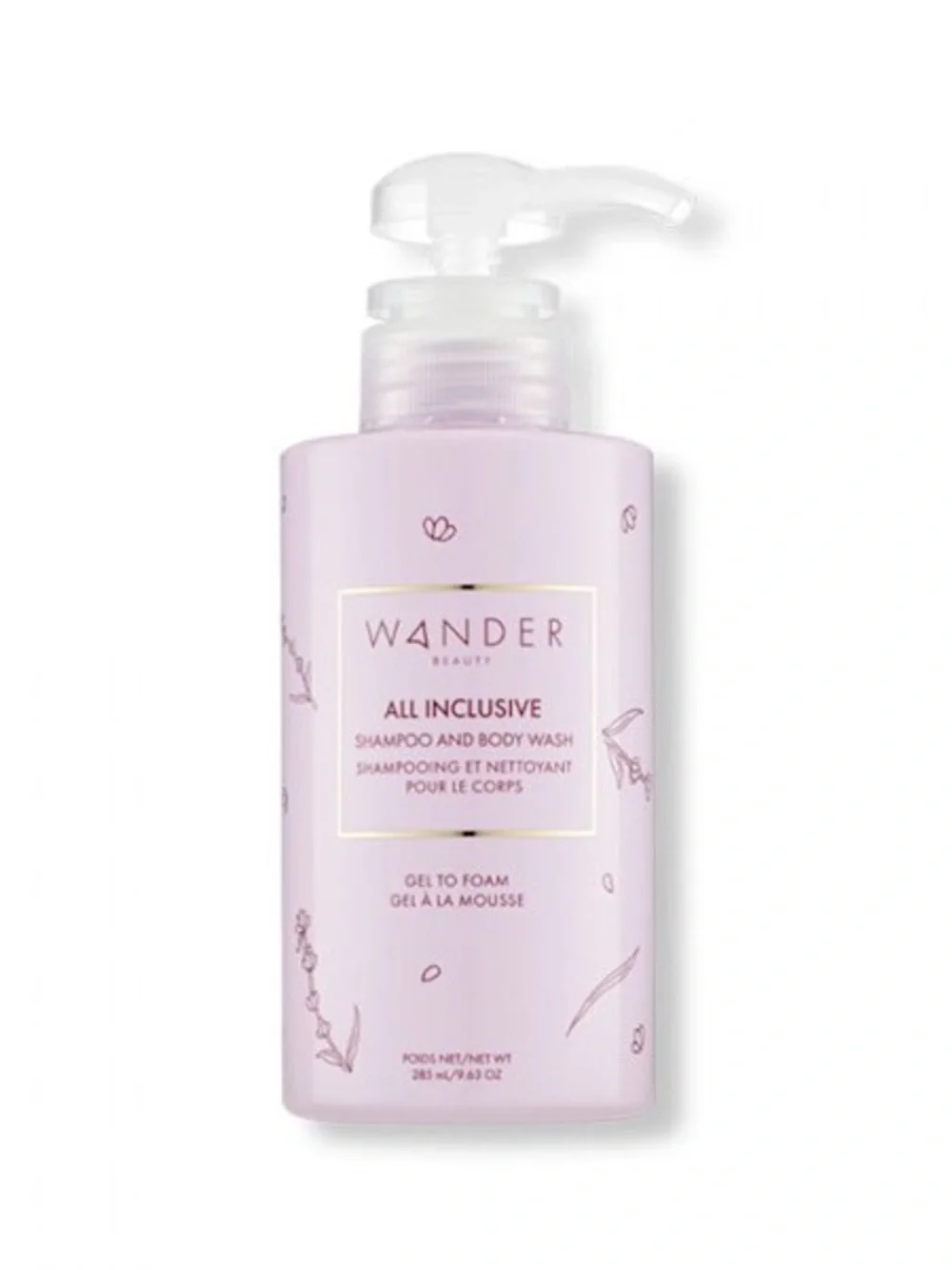 Wander Beauty All Inclusive Shampoo & Body Wash - 285ml
